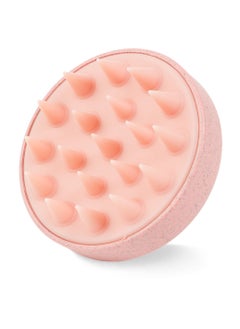 Buy Scalp Shampoo Brush, Manual Head Scalp Massage Brush, Soft Silicone Bristles Care for The Scalp, Exfoliate and Remove Dandruff, Promote Hair Growth- pink in Saudi Arabia