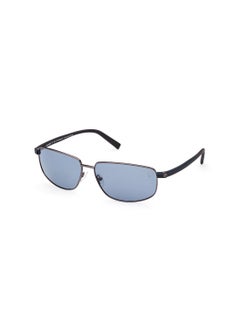 Buy Men's Rectangular Shape Metal Sunglasses TB932508D65 Lens Size: 65 Millimeter - Smoke Gunmetal in UAE