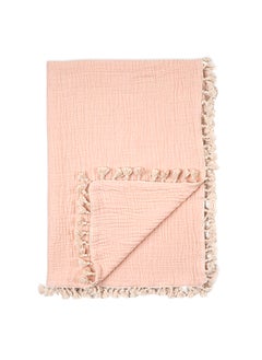 اشتري 6 Layer Muslin Blanket Desert Rose في الامارات