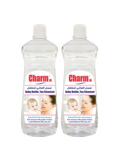 Buy Baby Bottle, Toy Cleanser 2x750ml in UAE