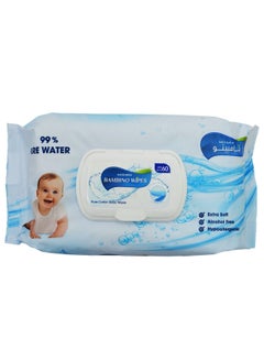 Buy BAMBINO pure cotton baby wipes ,99% Water Based bure Water in Saudi Arabia