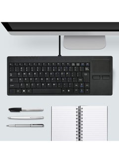 اشتري MC-818 82 Keys Touch-pad Ultra-thin Wired Computer Keyboard في السعودية