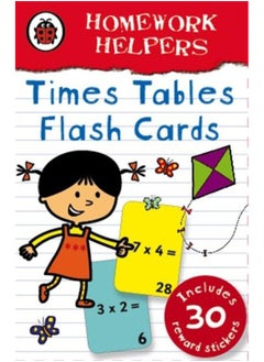 Buy Ladybird Homework Helpers: Times Tables flash cards in UAE