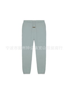 اشتري 2023 SS Silicone Print FOG Essentials Sweatpants Fog blue Sycamore في الامارات