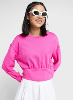 Buy Cropped Sweatshirt in Saudi Arabia