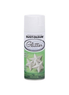 Buy Spray Paint  Glitter White 10.25 Oz in Saudi Arabia