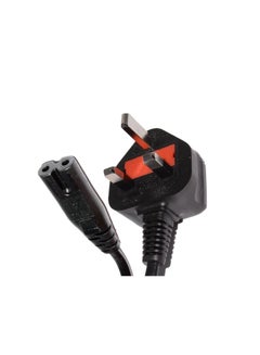 اشتري DMK Power Uk Plug Ac Figure 8 Power Cord Cable 1.5 Meter With Fuse For Battery Charger Ac Power Adapter Etc., في الامارات