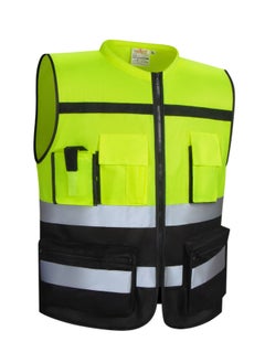 Buy Lumina Black Safety Vest Jacket in UAE