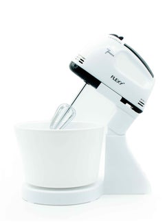 Buy Turbo 7-Speed 250W Hand Mixer With 2 Stainless Steel Beaters Whisk And 2L Bowl in UAE