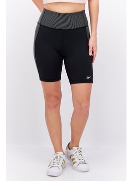 Buy Women Sportswear Fit Training Short, Black/White in UAE