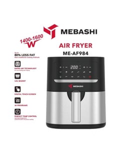 Buy Mebashi Air Fryer 4.5L 1600W in UAE