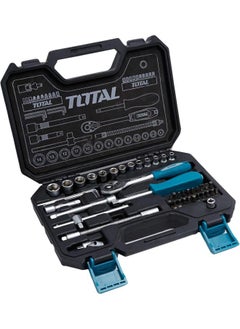 اشتري Total Tools Socket Set -1 in â€š 45 Pieces في مصر