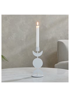 اشتري Blenko Half Moon Metal Candleholder 8 x 20 x 8 cm في السعودية