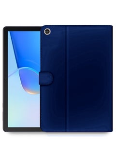 Buy High Quality Leather Smart Flip Case Cover With Magnetic Stand For Huawei MatePad SE 2022 10.4 Inch Navy Blue in Saudi Arabia