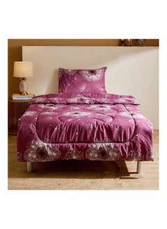 Buy 2-Piece Flora Charl Twin Microfiber Comforter Set in UAE