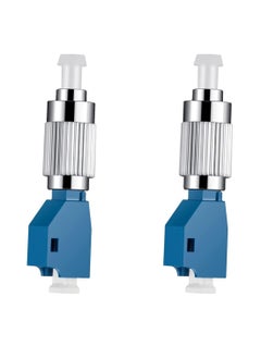 اشتري 2 pcs Visual Fault Locator Adapter FC Male to LC Female Adapter Optic Fiber Convertor Single Mode 9/125um Hybrid Optical Adapter Adapter Fiber Optical UPC Adapter Coupler في الامارات