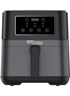 Buy General Air Fryer, 5.5L,1550W-1850W, SGAF-5501, 6 Preset Programs, LED Display, 1-Year Warranty in UAE