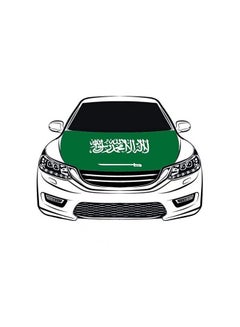 Buy Flag Of Saudi Arabia On The Hood of The Car for The Saudi National Day Large Size in Saudi Arabia