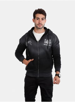 Buy Sandstone Zip-Up Sweatshirt in Egypt