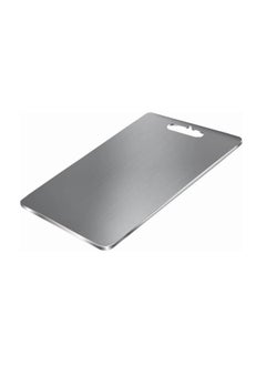 Buy Stainless Steel Chopping Board Healthier and Perfect for Chopping Vegetables, Kneding Roti and Dough 30cm X 40cm in UAE