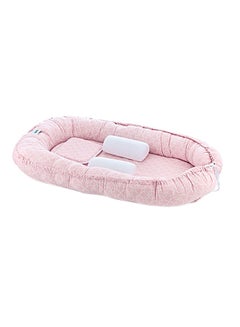 Buy Baby Sleeping Nest - Breathable, Washable, Portable Infant Lounger with Adjustable Detachable Pillow & Cotton Cover - Hypoallergenic Safe, Travel-Friendly Side Sleeper for Newborns 0-6 Months in UAE