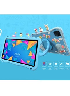 Buy Oteeto Tab 10 Kids 10.1 Inch Display Tablet With 6 GB RAM 128 GB ROM and 8000 mAh Battery - Blue in UAE