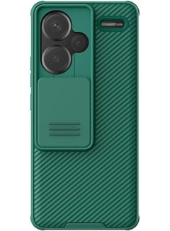اشتري Redmi Note 13 Pro Plus Case for, Redmi Note 13 Pro+Case Camera Protection with Slide Camera Case for Redmi Note 13 Pro+ 2023 (Green) في السعودية