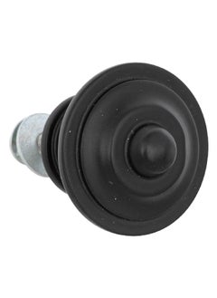 Buy Alana 2-Piece Metal Cabinet Furniture Knob Set Black 3.4 x 3.4 x 4.9 cm 195067 in Saudi Arabia