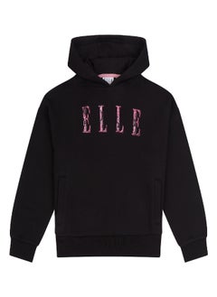 اشتري Elle Oversize Cropped Over The Head Hoodie في الامارات