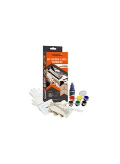 اشتري Visbella Diy Leather And Vinyl Repair Kit, Do It Yourself Tool Fix Holes, Rips, Upholstery Jacket, Leather Car Seat, Automotive And Household Adhesive في الامارات