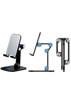 Buy IQ TOUCH FLEXIVIEW-H3 Desktop Phone And Tablets Stand, Black in UAE