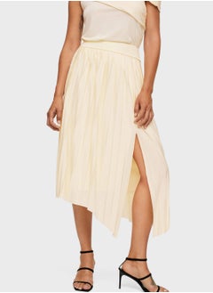 Buy Knitted Midi Skirt in UAE