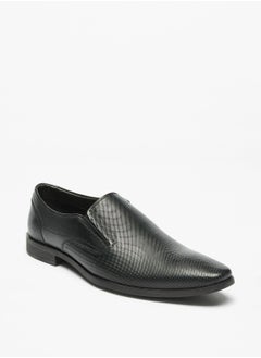 Buy Textured Slip On Loafers in UAE