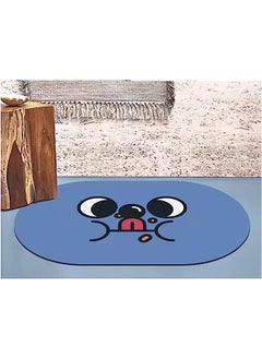 Buy Absorbent Bath Mats Comfort Floor Mats Non-Slip Soft Carpet Slip-Resistant Bathing Room Rug Quick-Dry Bath Mats for Bathroom (78x48cm) in Saudi Arabia