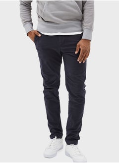 Buy Essential Slim Fit Pants in UAE