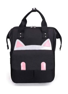 Buy Multifunctional Multipocket Lightweight And Comfortable Diaper Mommy Bag-Black in Saudi Arabia