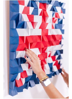 اشتري Wood British Flag Wall Art في مصر