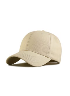 Buy Oversize High Crown Adjustable Plain Mesh Back Trucker Baseball Cap in Saudi Arabia