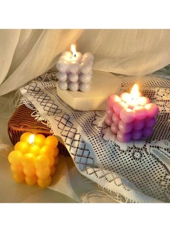 Buy Bubbles Candle Fragrant Cube (3 Pieces) in Egypt