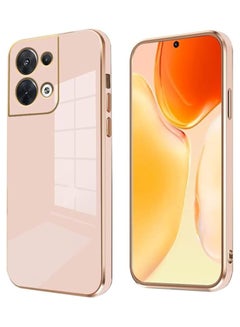 Buy Compatible with Oppo Reno 8 /5G Case Silicone, Shockproof Accessories Oppo Reno 8 /5G Phone Case Slim Protective Case (Rose Gold) in Egypt