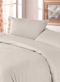 Buy Off White Super Soft Duvet Cover Set For King Size Bed in UAE