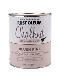 اشتري Chalked Ultra Matte Paint 887ml Blush Pink في السعودية