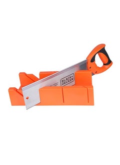 Buy BLACK+DECKER BDHT20346 Steel Mitre Box with Saw-350mm in Saudi Arabia