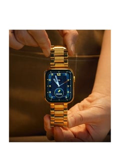 Buy Haino Teko Germany G8 Max Gold Edition Full HD Display 45mm Smart Watch For Men's and Women's in UAE