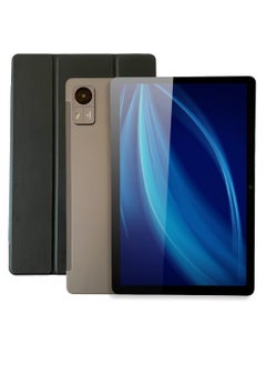 اشتري 10.1 inch touch tablet with leather case, can make calls, with OCTA CORE; 4+128GB; 5MP front camera + 13MP rear camera; ANDROID 14; 6000mAh battery في السعودية