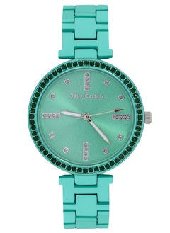 Buy Juicy Couture Women's Green Dial Stainless steel Green Band Watch in UAE