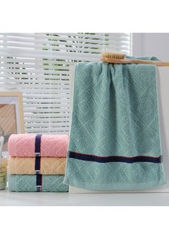 Buy M MIAOYAN One green cotton towel in Saudi Arabia