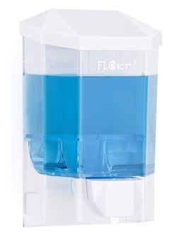 Buy Liquid Soap Dispenser, White/Transparent 1000ml in Egypt
