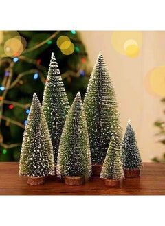 Buy 6 -Pieces Artificial Small Tiny Pine Tree in Egypt