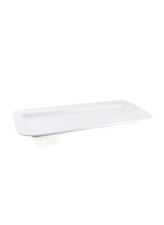 اشتري Ivory Porcelain Rectangular Buffet Plate 61 cm في الامارات